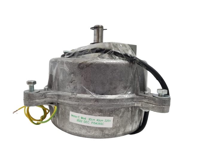 MOTOR P/EXAUSTOR VENTISOL 30CM 40CM 220V03,0UF 140W E12,0MM - *USAR CAP.03,0UF NÃO INCLUIDO - MOTOR EX 30CM MX PI5435SC - foto 1 de 1
