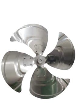 HELICE P/CLIMATIZADOR VENTISOL 4PÁS ALUMÍNIO CLI45LT CLI70LT PRO/PRO2+ CLI100LT PRO2 G/H F12,0MM PRD S/TT - MWM M4500 AMVOX ACL6022 CLIMAT CLM-40RT -