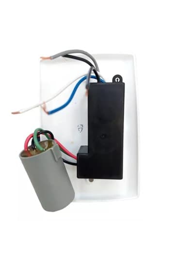 CHAVE P/VENTILADOR DE TETO 3-VEL CAP-08,50UF 3,0+5,5UF 1-TECLA LUZ - LOREN SID M3 ORIGINAL 110V - TRON AVENTADOR LYKAN MARBELA 110V - foto 1 de 2