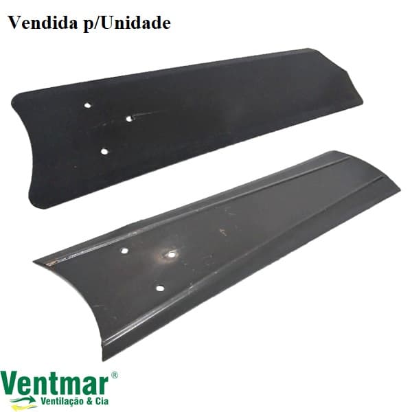 PÁ HÉLICE P/VENTILADOR DE TETO TRON COMERCIAL - MODELO ANTIGO METAL COR PRETA - 3FUROS P/GARRA PEQUENA - *VENDIDA P/UNIDADE - foto 1 de 1