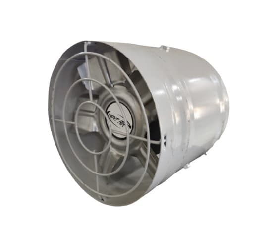 Exaustor de 25cm VENT AIR BIV Alta Rotação-03500rpm Alta Vazão-01940m3/h - P/Churrasqueiras Coifas Cabine de Pintura - Linha Pesada