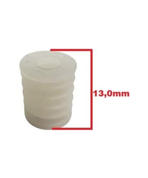 Engrenagem ROSCA sem FIM do Oscilante P/Ventilador Delta Free 40CM - Delta Ventura/Premium 360 Orbital 50/60cm - c/Encaixe em Eixo 00,0mm/00,0cm