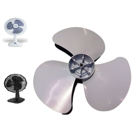 HELICE DE 30CM P/VENTILADOR MALLORY/ MICROMAX 30 CM 3PAS BOREAL FLESCH CINZA - EIXO 8,0MM PONTA CRUZETA C/TRAVA TRASEIRA - foto 1 de 3