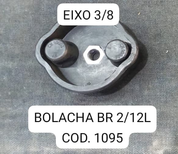 ARRASTE DA BASE DO MOTOR P/LIQUIDIFICADOR JL COLOMBO BR-BAIXA ROTAÇÃO 02LT A 12LT - MANCAL INFERIOR DA BASE/BOLACHA DO LIQ B/R - 2,0L A 12,0LITROS