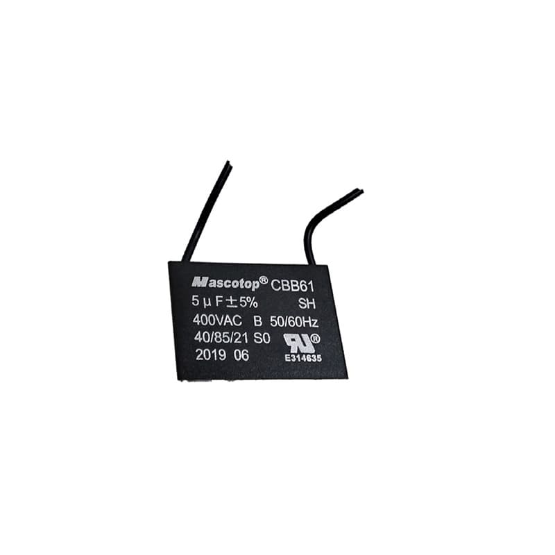 CAPACITOR 005,0UF 2FIOS QD 400VAC - PARA VENTILADOR DE TETO VENTISOL 110VOLTS / PARA VENTILADOR DE TETO FLOWCAPACITOR 005,0UF 2FIOS QD 400VAC - P/VENT - foto 1 de 1