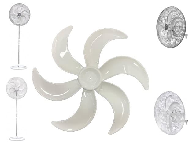 HÉLICE DE 65CM P/VENTILADOR VENTISILVA 65CM 6PAS BRANCA - ENCAIXE 15,0MM FIXAR C/PORCA 08,0MM R/ESQ. N/PONTA DO EIXO - foto 1 de 2