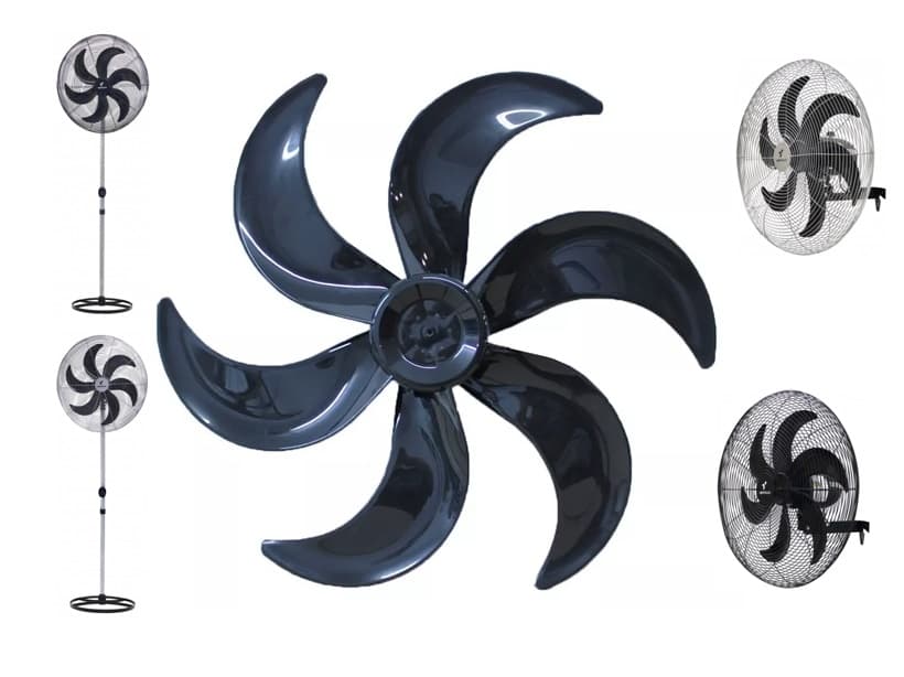 HÉLICE DE 65CM P/VENTILADOR VENTISILVA 65CM 6PAS PRETA - ENCAIXE 15,0MM FIXAR C/PORCA 08,0MM R/ESQ. N/PONTA DO EIXO - foto 1 de 3