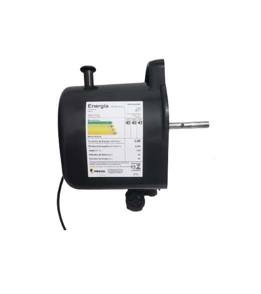 MOTOR P/VENTILADOR TRON OSCILANTE PAREDE 110V140W 50/60CM PRETO AT 110V C1 E10MM - MOTOR COMPLETO