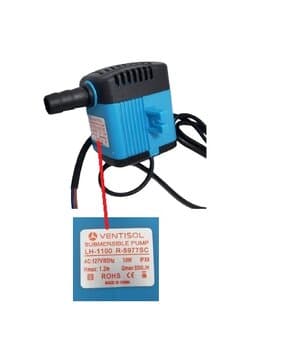 BOMBA DE AGUA 0600LH 110V010,0W HMAX 1,20MT P/CLIMATIZADOR VENTISOL CLIN8 CLIN16 CLIN35 CLIN60 CLIN80 60HZ BICO-13MM - SUBMERSIBLE PUMP LH-1100 R-5977