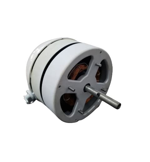 MOTOR P/VENTILADOR LOREN SID ORBITAL 40CM 110V06,0/06,5UF - MOTOR COMPLETO COR BRANCA - EIXO 10MM - USAR C/CAPACITOR 06,0/06,5UF - foto 1 de 2