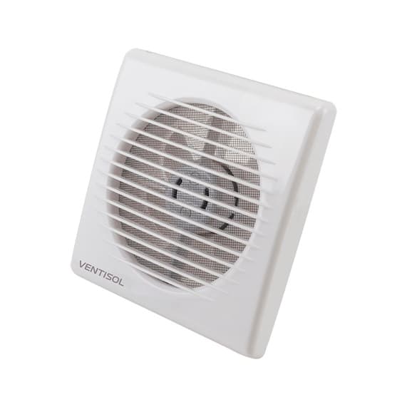 EXAUSTOR DE 15CM P/BANHEIRO RENOVADOR DE AR P/ATÉ 10M2 UN-BIV22W VAZAO-00186M3H 150MM VENTISOL EXB150MM PREMIUM