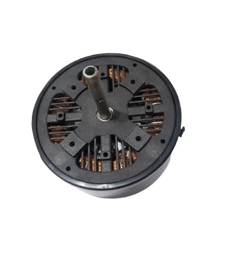 MOTOR P/VENTILADOR LOREN SID OSCILANTE ORBITAL 50CM PRETO BIV06,0UF - FECHADO COMPLETO - HELICE ENCAIXE EIXO-10MM - foto 1 de 3
