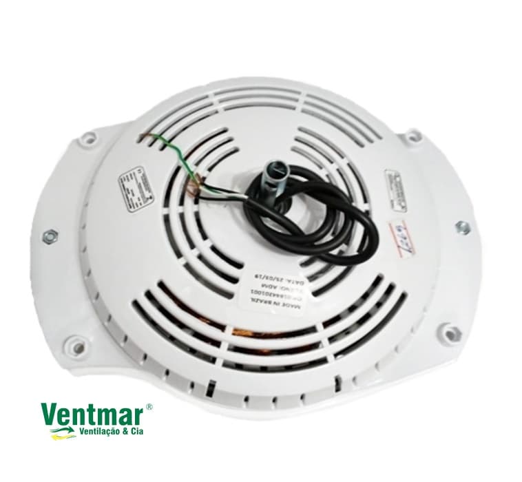 MOTOR P/VENTILADOR DE TETO SPIRIT 203 2PÁS 110V09,0U BRANCO - MODELO 2PÁS 203 COM ROSCA P/LUMINÁRIA - foto 1 de 2