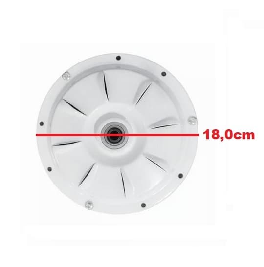 MOTOR P/VENTILADOR DE TETO ALISEU DUO SMART 220V ALD80-220 90W P/3-PAS - MOTOR DUO - MOTOR VENTILADOR SMART - *USAR C/CAP. 00,0UF - foto 1 de 3