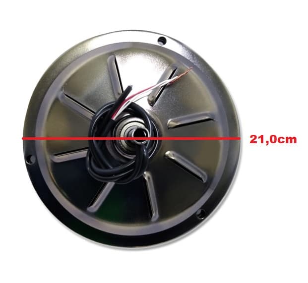 MOTOR P/VENTILADOR DE TETO ARGE 110V10,0UF OURO VELHO 3PÁS C/ROSCA P/LUMINÁRIA - COMERCIAL/RESIDENCIAL -*USAR C/CAP-10,0UF - foto 1 de 4