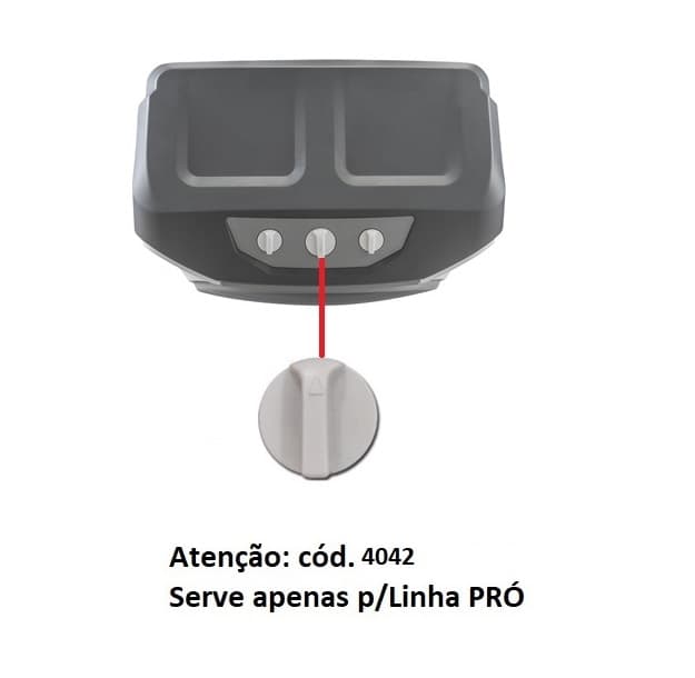 BOTÃO KNOB MAIOR-53MM CENTRAL LIGA DESLIGA CONTROLA 3-VEL CLIMATIZADOR VENTISOL CLIPRO45 CLIPRO70 CLIPRO100 - APENAS PRÓ OU PRÓ¹