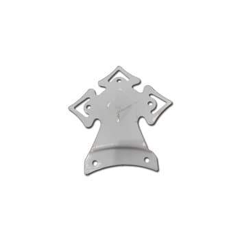 GARRA VENTI-DELTA MOTOR MAIOR - COR CINZA 3-TRIANGULOS GRANDE - *VENDIDA P/UNIDADE - SUP. DAS PAS FUROS 6,0CM - TORNADO/ RIOPRELUSTRES