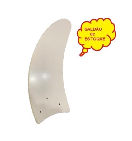 PÁ MADEIRA FACAO CURVA BRANCA - FUROS ARGE P/GARRA SUPORTE TIPO PE DE GALINHA - *SALDAO USADAS - *VENDIDA P/UNIDADE - foto 1 de 2