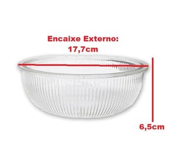 GLOBO *DIVERSOS MODELOS 17,7CM - VD VIDRO VT IMPORTADOS A-
