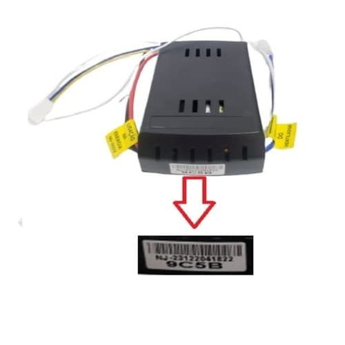 MODULO RECEPTOR P/CONTROLE REMOTO VENTILADOR VENTISOL TIPO "B" INVERTER *APENAS PLACA DRIVER* 9-265V PI-7055SC NJ-23122041822 9C5B - foto 1 de 3