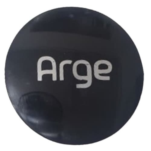 ACABAMENTO DA GRADE VENTILADOR ARGE MAX TWISTER STYLO PRETO - BOLACHA COM OU SEM EMBLEMA LOGOMARCA ARGE - DIÂM.EXT.FRONTAL 13,3CM