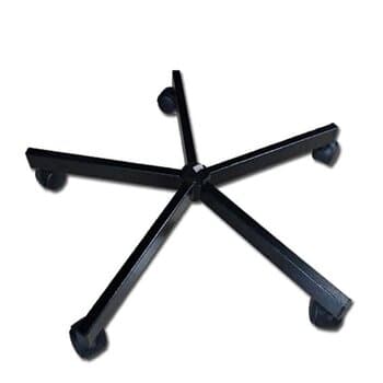 SUPORTE BASE ESTRELA Pé DO CLIMATIZADOR CLIMATTIZE EASY - ARANHA COM RODAS GIRATORIAS + RODAS C/FREIO TRAVANTES E04,5CM