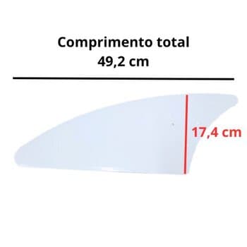 PÁ HÉLICE P/VENTILADOR LOREN SID M1/M2 - MODELO FACÃO IRIS COR BRANCA P07I/BR - *VENDIDA P/UNIDADE