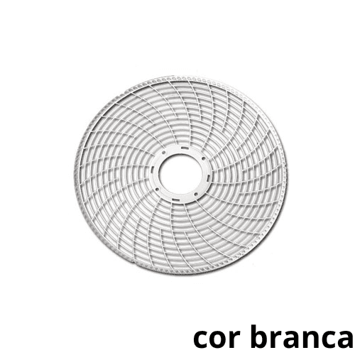 GRADE P/VENTILADOR 50CM DÔMINA PL BRANCA 6 OU 8PÁS COLUNA MESA PAREDE - SERVE P/DIANTEIRA OU TRASEIRA - *VENDIDA P/UNIDADE - foto 1 de 1