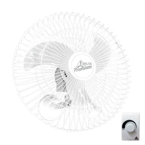 VENTILADOR DE PAREDE 060CM VENTI-DELTA PREMIUM BIV170W BRANCO HEL-3PAS G/METAL CONTROLE DE VELOCIDADE ROTATIVO