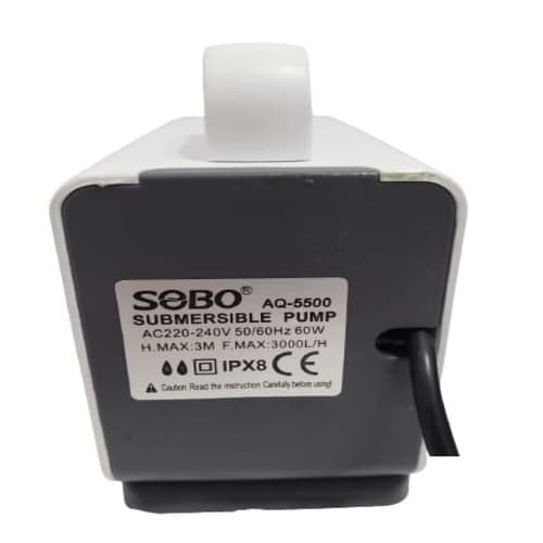 BOMBA DE ÁGUA 3000LH 220V060W HMAX.3,00MT P/CLIMATIZADOR ROTOPLAST POLO CLIMA ECO BRISA EBONE AG-FOG4 FOG5 - foto 1 de 3