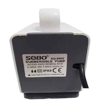 BOMBA DE ÁGUA 3000LH 220V060W HMAX.3,00MT P/CLIMATIZADOR ROTOPLAST POLO CLIMA ECO BRISA EBONE AG-FOG4 FOG5