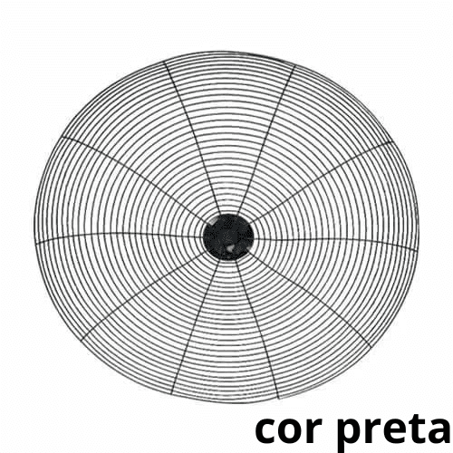 GRADE P/VENTILADOR 65CM VENTISILVA G/F PRETA DIANTEIRA OU TRASEIRA -*VENDIDA P/UNIDADE- ATUAL NBR+FECHADA - SEM EMBLEMA/LOGOMARCA - foto 1 de 5