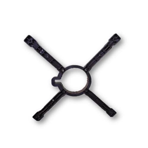 SUPORTE DO MOTOR CLIMATIZADOR VENTISOL 45 LITROS CL-01/CL-02 - SUPORTE PLáSTICO - SUPORTE DO MOTOR DA HéLICE DO MODELO 1A GERAçãO - foto 1 de 2
