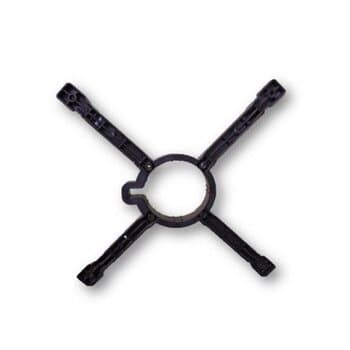 SUPORTE DO MOTOR CLIMATIZADOR VENTISOL 45 LITROS CL-01/CL-02 - SUPORTE PLáSTICO - SUPORTE DO MOTOR DA HéLICE DO MODELO 1A GERAçãO