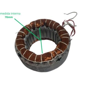 ESTATOR BOBINADO MOTOR EXAUSTOR LORENSID 50CM 110V 230W- ESTATORLSD ESTATORLSDEXA ESTATORLORENSID ESTATORLORENSI