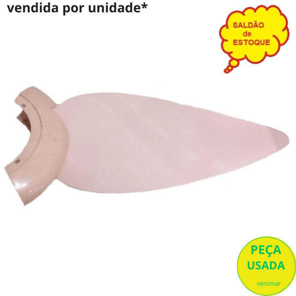 PÁ HÉLICE P/VENTILADOR DE TETO ALISEU NORMAL TRADICIONAL -PLÁSTICA ROSA - C/ANEL - *VENDIDA P/UNIDADE * SALDÃO * - foto 1 de 1