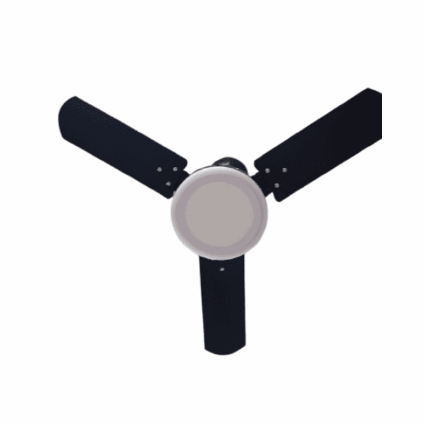 VENTILADOR DE TETO VENTEX DUAL COLOR 110V10,0UF PRETO PLAFON 24,5CM 3PAS MDF PRETAS CV 3VEL - LED18W6500K+6W3000K LUZ BRANCA+AMARELA - foto 1 de 4