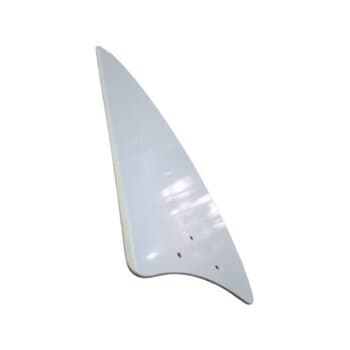 PÁ HÉLICE P/VENTILADOR DE TETO VOLARE VENTAX VENTAX10 - MDF FACÃO RETA IRIS BRANCA -*VENDIDA P/UNIDADE - 3F DTA PLUS/ PRI GARRA GDE - P/GARRA SUPORTE