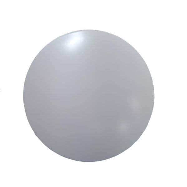 GLOBO CUPULA PLASTICA P/LUMINARIA VENTILADOR ALISEU MESTRE TAURUS - ORIGINAL - ENC.EXT.GOLA 148MM/14,8CM - foto 1 de 3