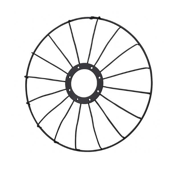 GRADE P/VENTILADOR 30CM LOREN SID - GEMINI/ORBITAL/TUFAO ATUAL - METAL PRETA - SERVE P/DIANTEIRA OU TRASEIRA - *VENDIDA P/UNIDADE - foto 1 de 2