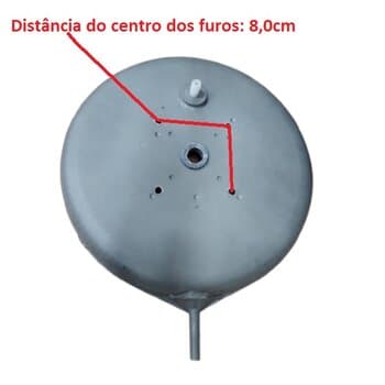 PRATO EVAPORADOR CLIMATIZADOR JOAPE BOB/BOB SUPER JOAPE ANGRA - APENAS O PRATO EVAPORADOR CALOTA COLETORA - PARA MODELO C/MOTOR WEG