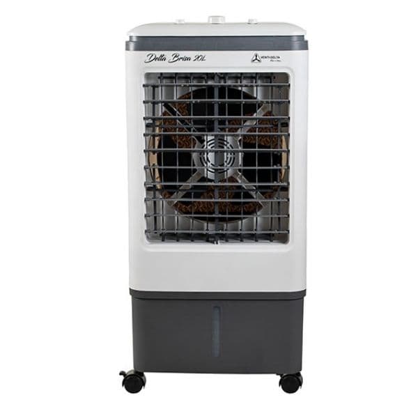 CLIMATIZADOR DE AR 020LT 110V080W DELTA-BRISA VAZÃO-2.000M3/H ATÉ 15M2 UMIDIFICADOR PORTÁTIL BCO/CZA - foto 1 de 4