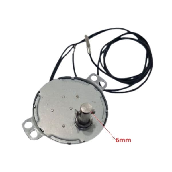MOTOR GIRO DO OSCILANTE SWING P/CLIMATIZADOR ULTRAAR 110V PRD ULTRA45LT ULTRA70LT VENTISOL CLI-01 45LT 70LT - SWING 04W TY-50B-111 - foto 1 de 2