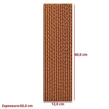 COLMÉIA P/CLIMATIZADOR - E03,0X L12,0 X A/C043,0CM LATERAL VENTISOL CLI-01 CLI-02 - PAINEL EVAPORATIVO 06012-03 - *VENDIDA P/UNIDADE
