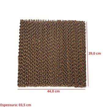 COLMEIA P/CLIMATIZADOR - E03,5X L39,0 X A/C044,0CM 01-TRASEIRA VENTISOL NOBILLE CLIN35LT CLIN60LT CLIN80LT - PAINEL EVAPORATIVO 04439-03,5 CLIM NAC