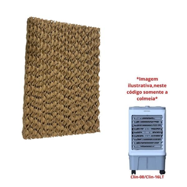 COLMEIA P/CLIMATIZADOR - E03,5X L27,5 X A/C039,5CM 01-TRASEIRA VENTISOL CLIN08LT CLIN16LT - PAINEL EVAPORATIVO 039527,5-03,5 CLIM NACIONAL - *VENDI