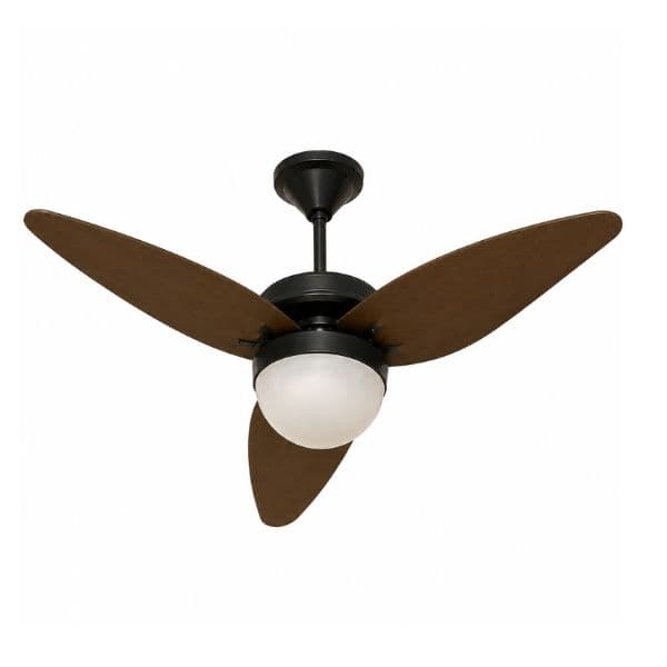 VENTILADOR DE TETO VENTMAR MONTANA2 SUPER CICLONE 110V130W10,0UF TROPICAL PRETO 3PÁS MDF FOLHA TABACO CONTROLE ROTATIVO - CONSUMO A - foto 1 de 2