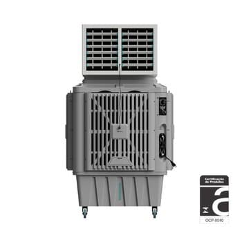 CLIMATIZADOR DE AR 120LT VENTISOL 220V1100W VAZÃO-23.000M3/H - UMIDIFICADOR PORTÁTIL CLIN120PRO-02 3VEL CZA