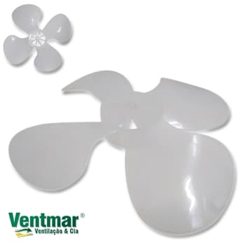 HELICE DE 50CM P/VENTILADOR VENTI-DELTA PREMIUM / DELTA GOLD 50CM 4PAS PL - ENCAIXE EIXO 10,0MM PONTA REDONDA C/TRAVA TRASEIRA
