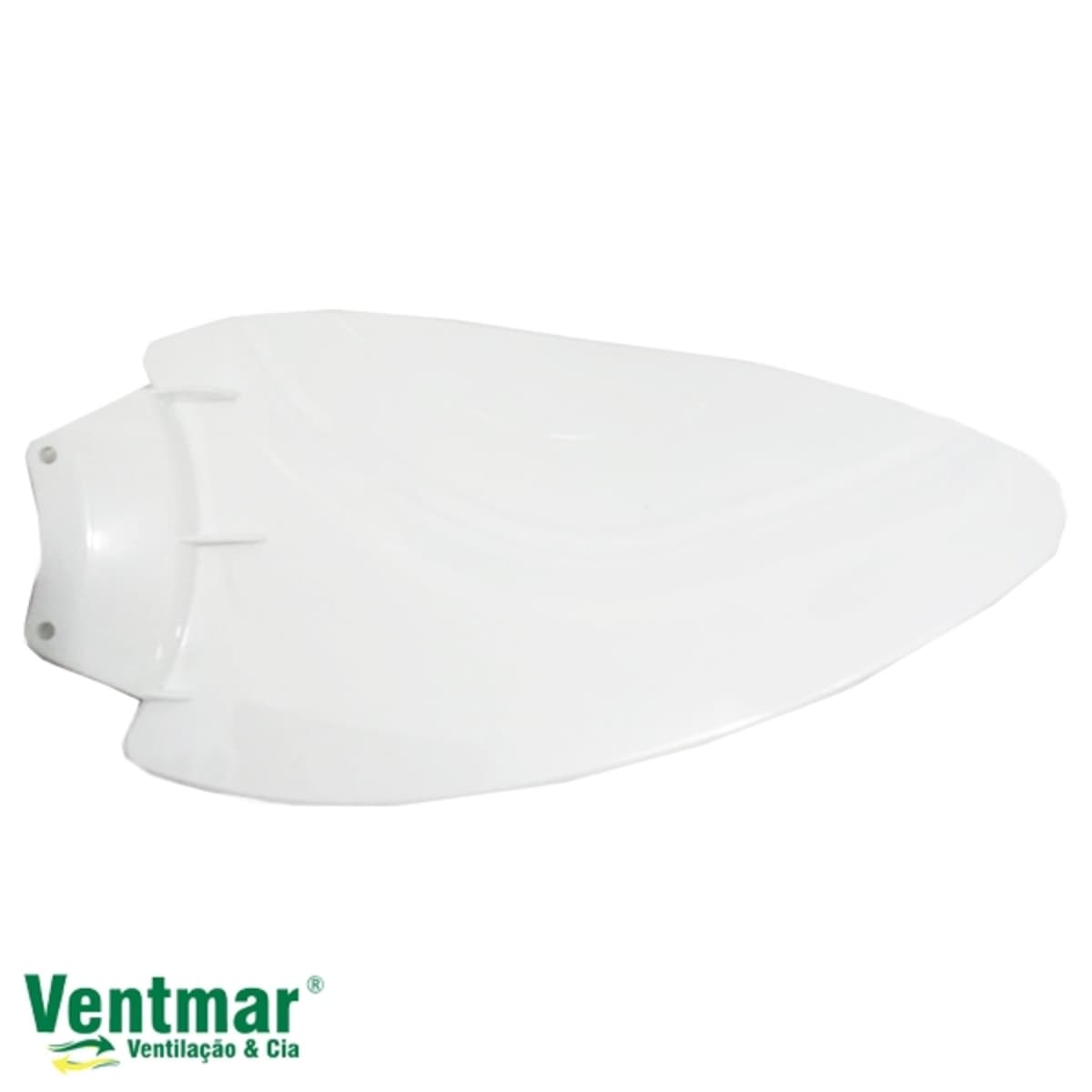 PÁ HÉLICE P/VENTILADOR DE TETO ALISEU SMART - PLÁSTICA BRANCA - *VENDIDA P/UNIDADE - foto 1 de 3